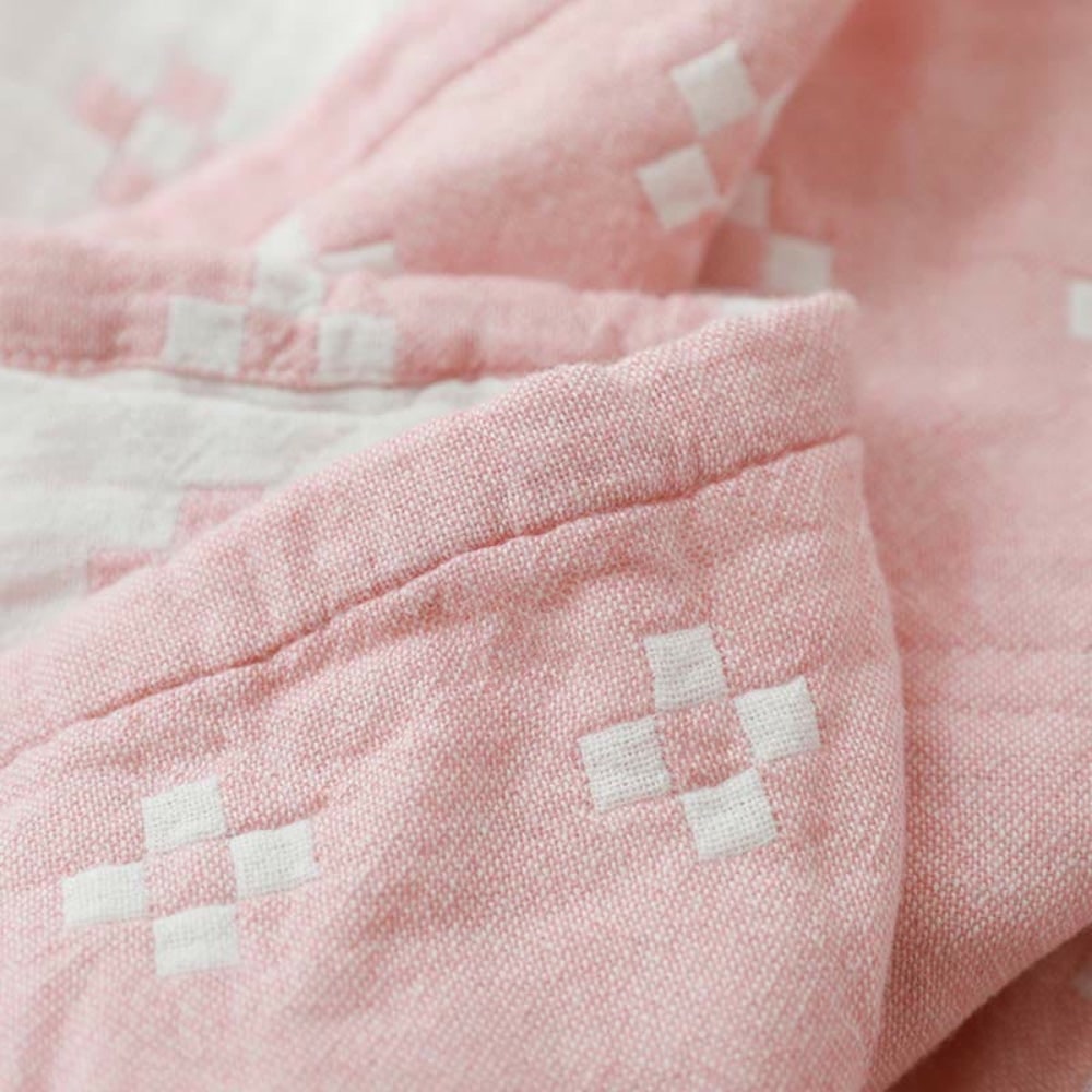 Throw Blanket Cotton Blanket Fluffy Geometric Pattern - Image 7