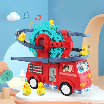 Toy Car Fire Truck Toy Interactive Educational Playset - Image 2