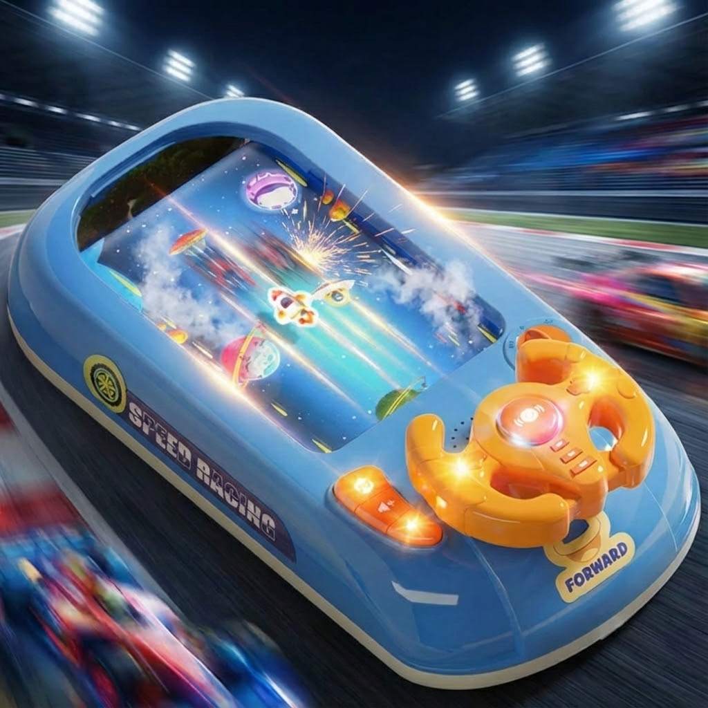 Consola Juegos Infantil Volante Interactivo