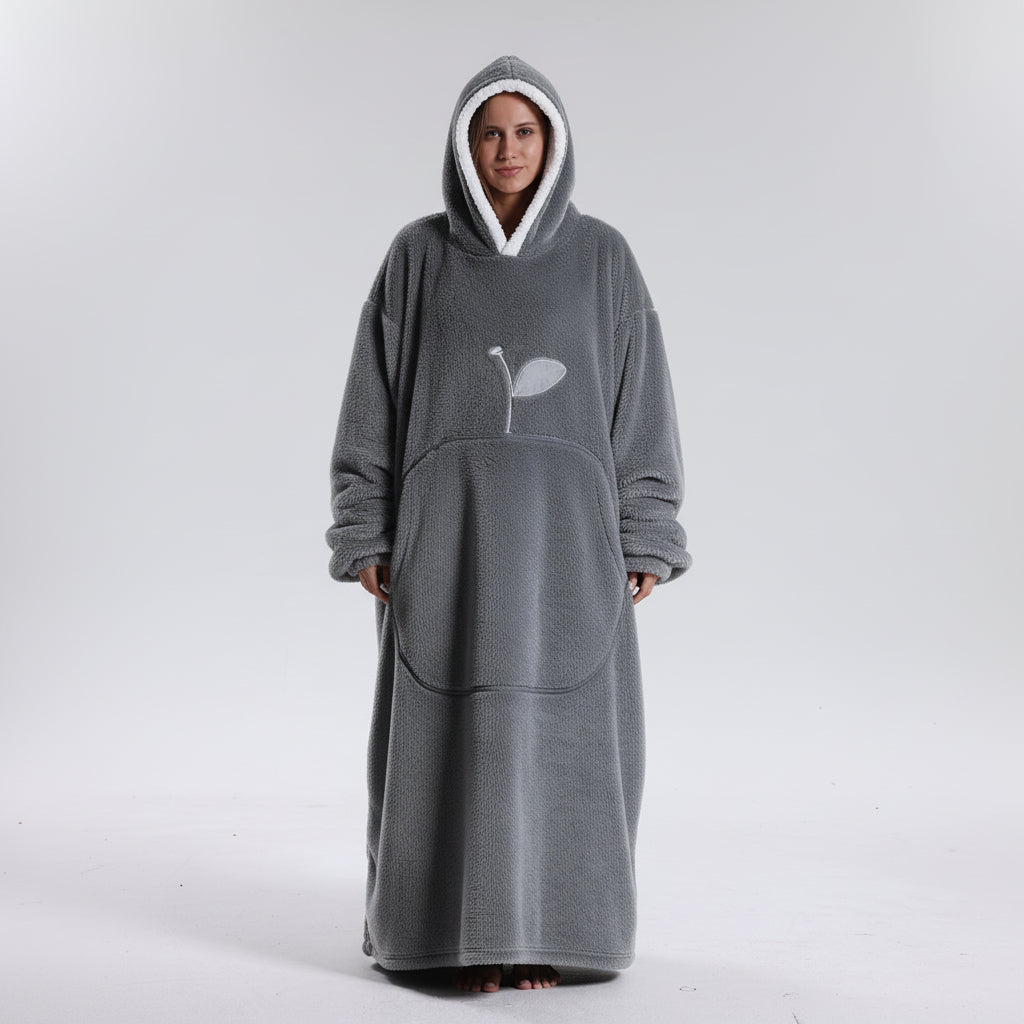 Cobertor Capô Adulto Oversized Confortável Dias Frios