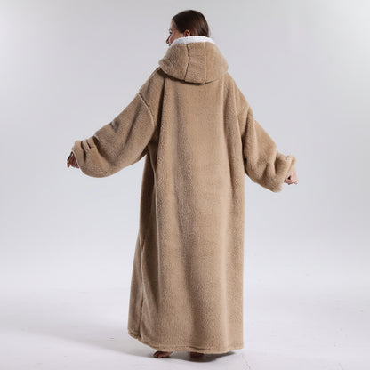 Cobertor Capô Adulto Oversized Confortável Dias Frios