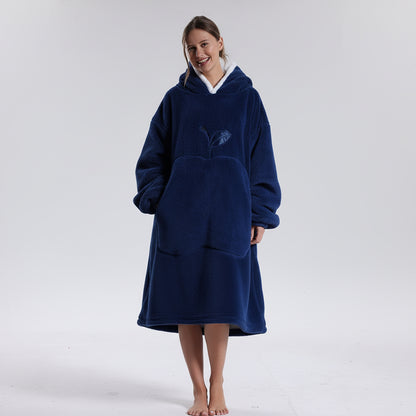 Cobertor Capô Adulto Oversized Confortável Dias Frios