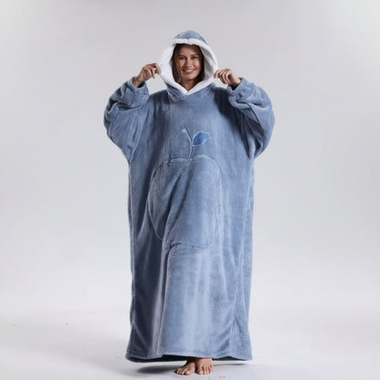 Cobertor Capô Adulto Oversized Confortável Dias Frios