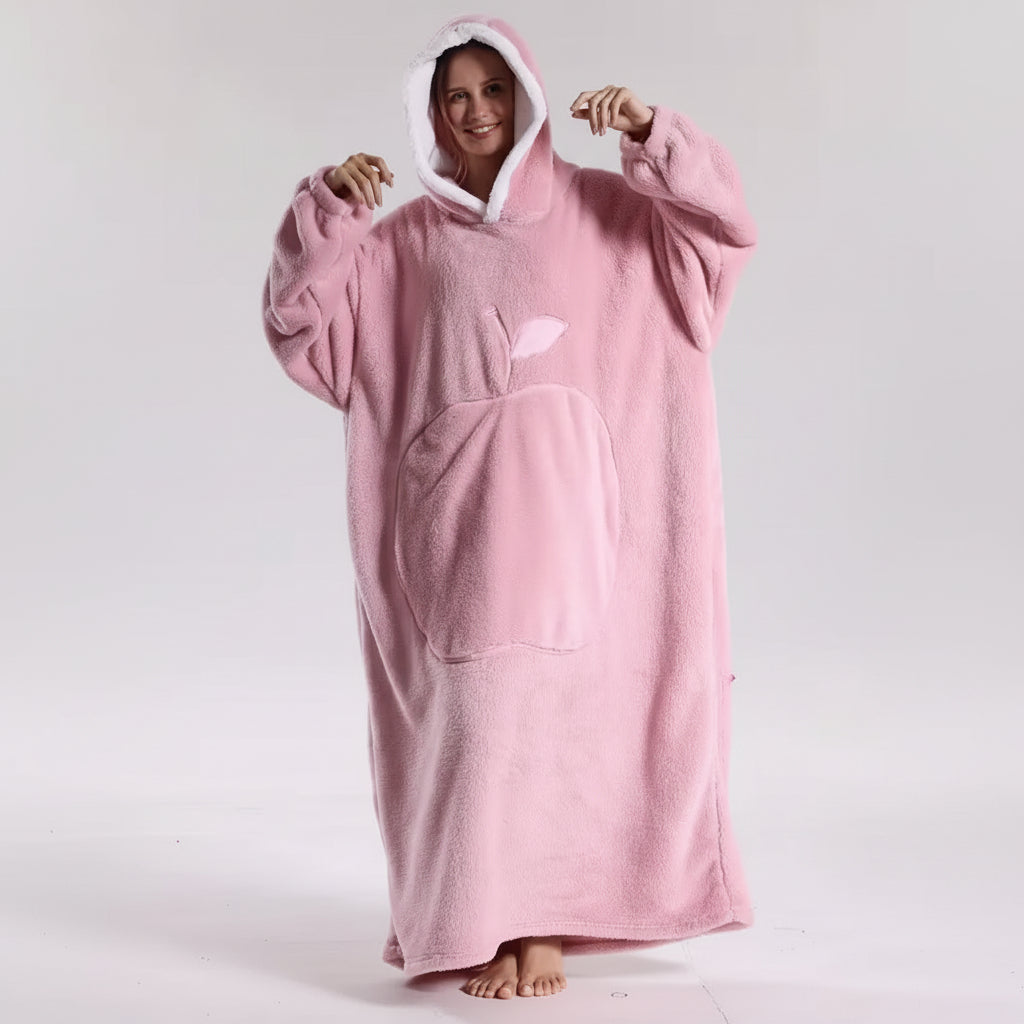Cobertor Capô Adulto Oversized Confortável Dias Frios