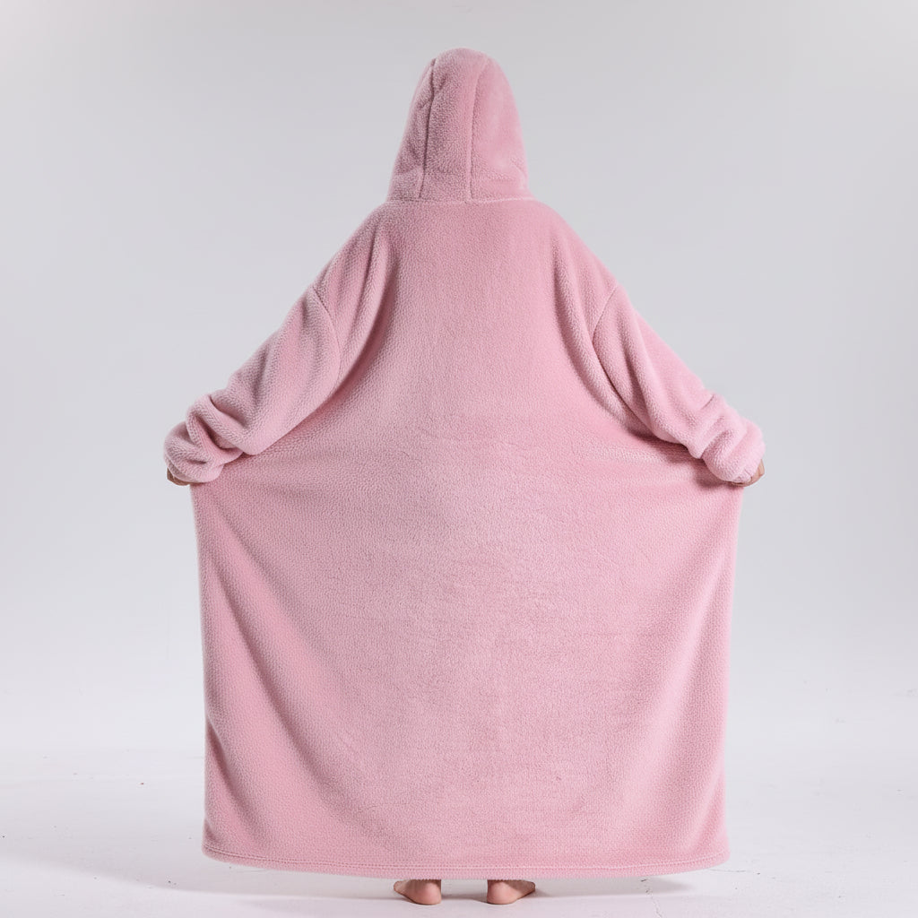 Cobertor Capô Adulto Oversized Confortável Dias Frios