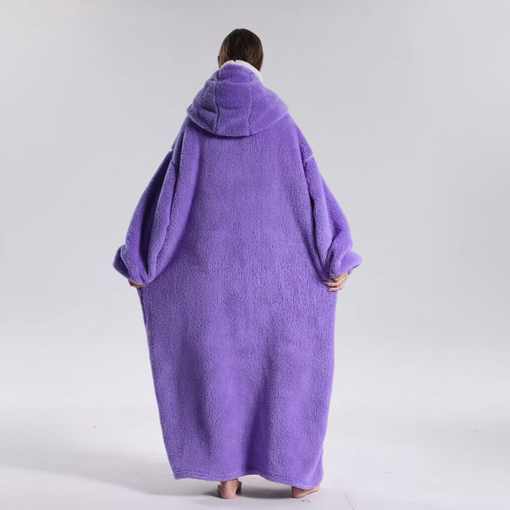 Cobertor Capô Adulto Oversized Confortável Dias Frios