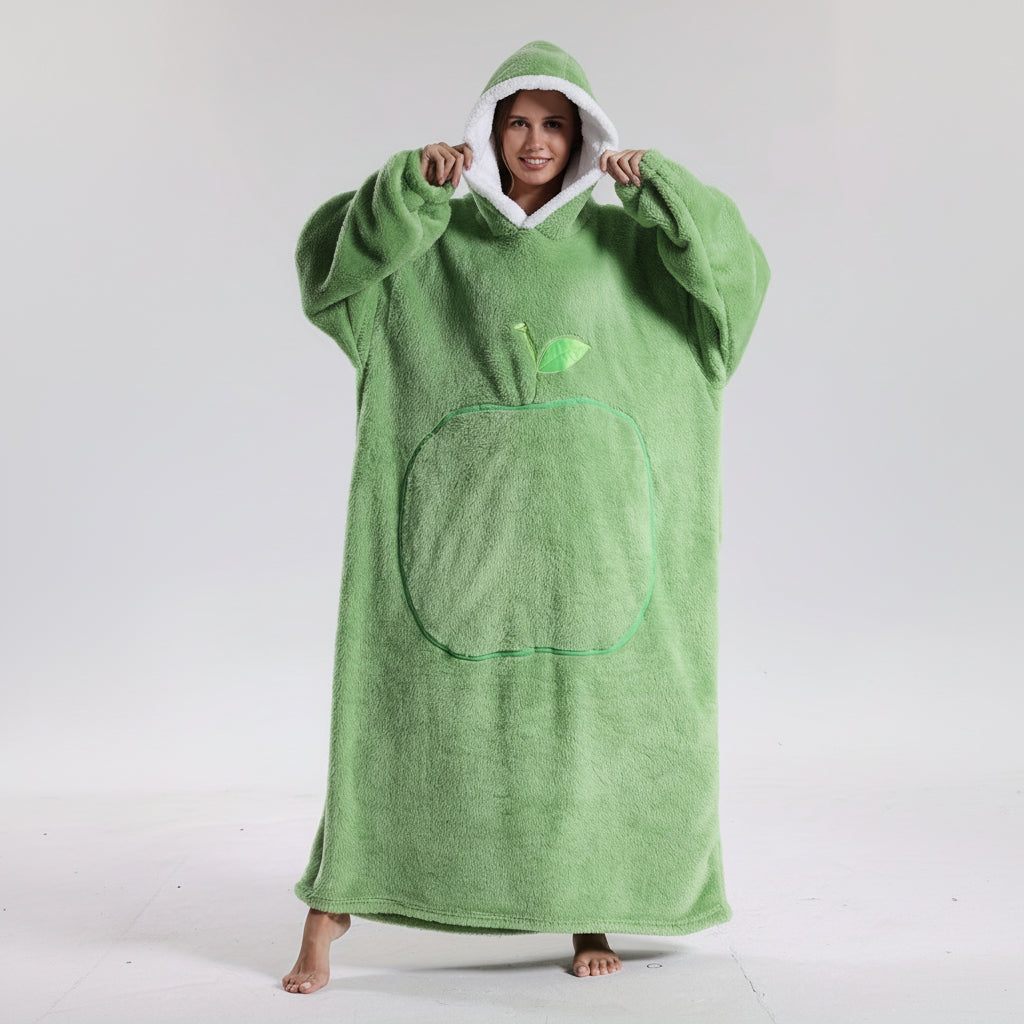 Cobertor Capô Adulto Oversized Confortável Dias Frios