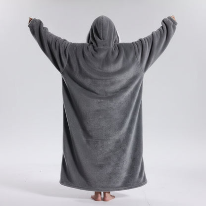 Cobertor Capô Adulto Oversized Confortável Dias Frios