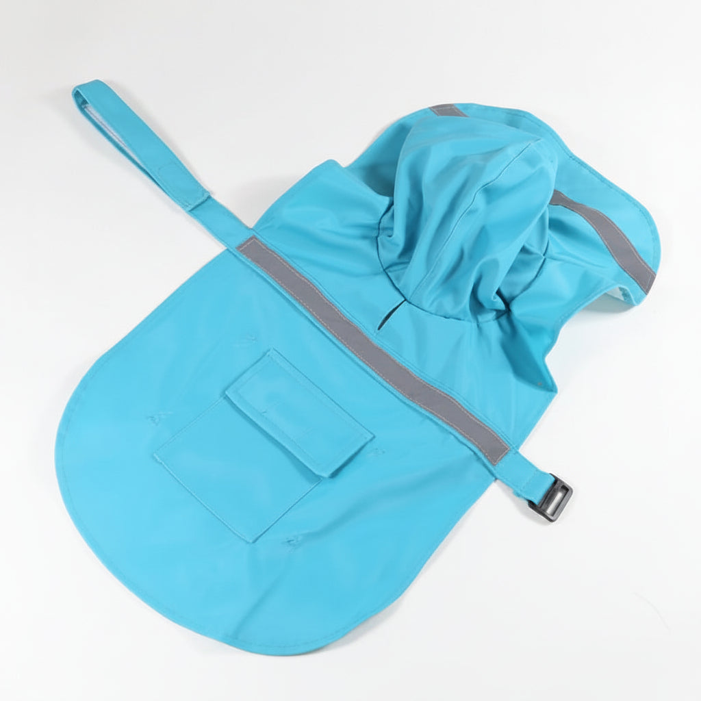 Waterproof Dog Raincoat Adjustable Hooded Design Pet Raincoat - Image 4