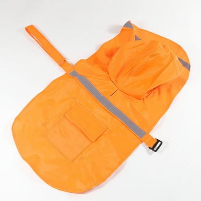 Waterproof Dog Raincoat Adjustable Hooded Design Pet Raincoat - Image 5
