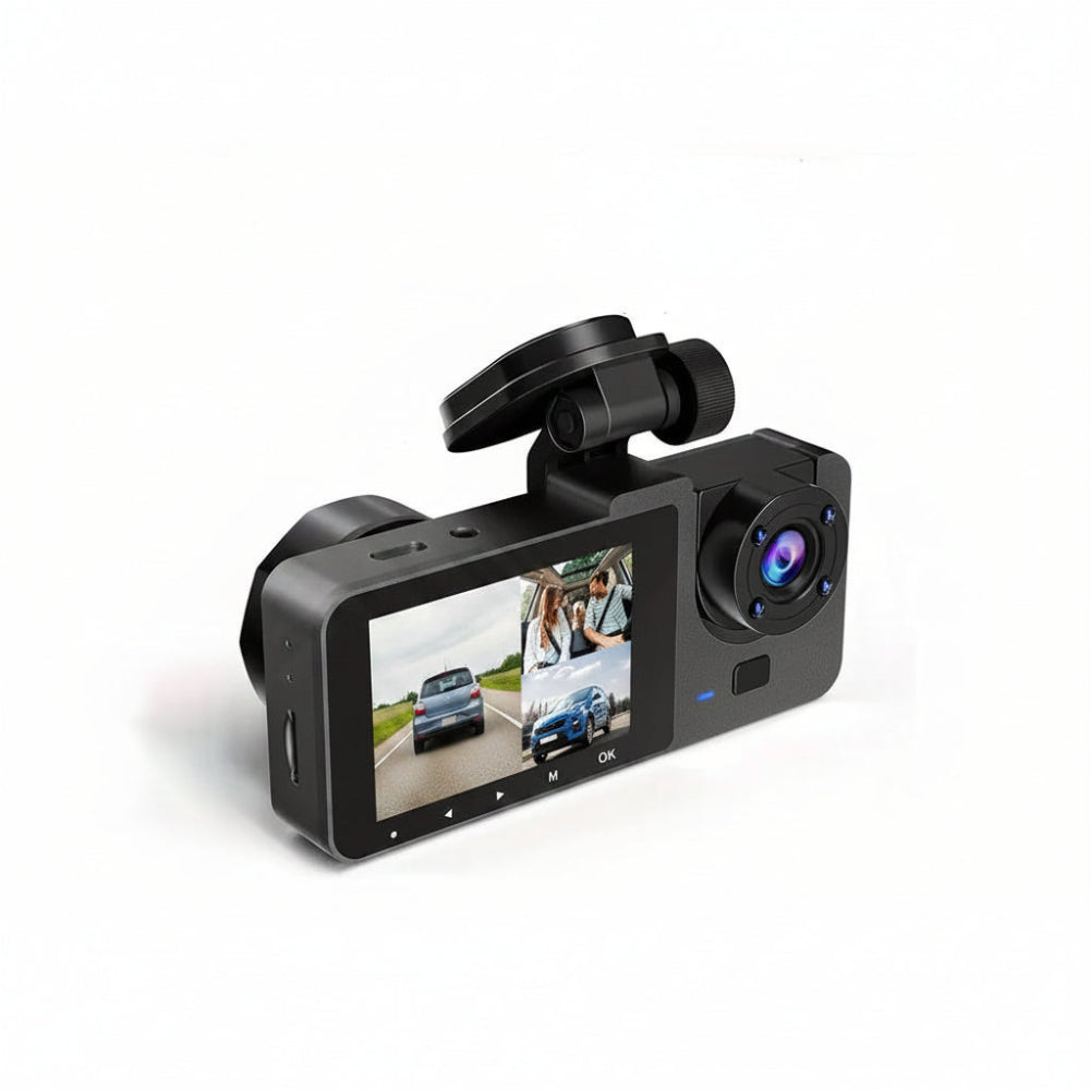 Wide Angle Dash Cam Dual Camera Motion Detection Features - Image 3