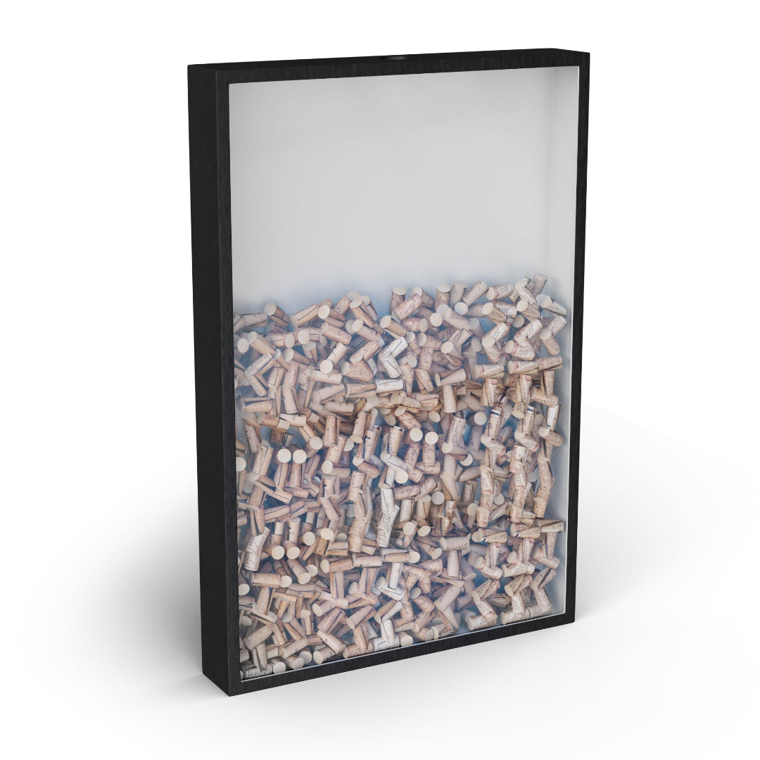 Wine Cork Frame Home Decor Stylish Wall Display Holder - Image 2