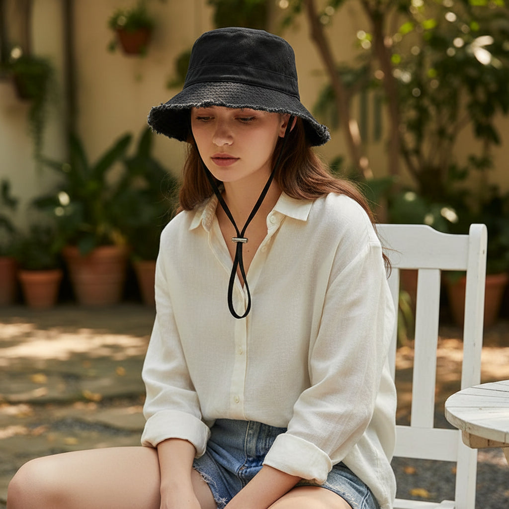 Women's Bucket Hat Fisherman Cap | Sun Hat - Image 8