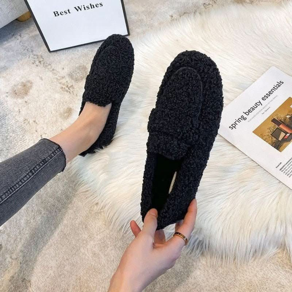 Women's Cozy Plush Winter Slippers | Home Footwear - Image 9