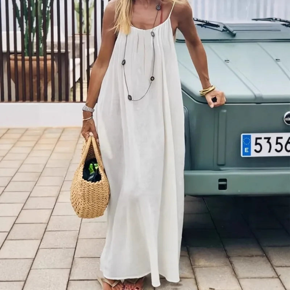 Women's Summer Dress Casual Spaghetti Strap | Beach Dress - Image 1