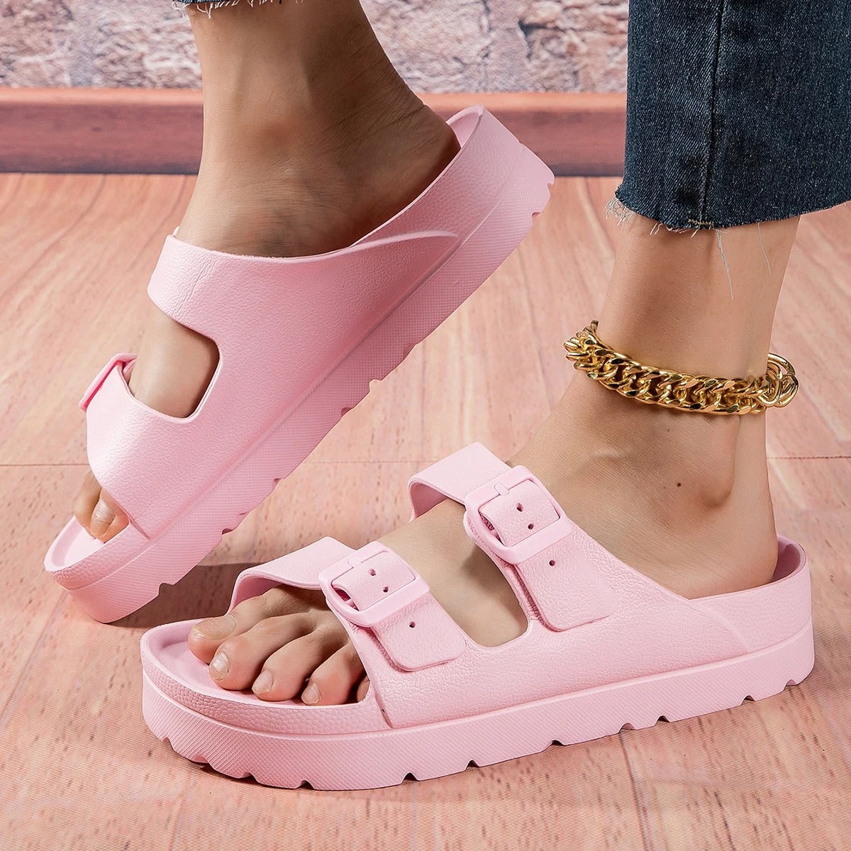 Women's Supportive Sandals Thick Sole Ergonomic | Footwear - Image 5