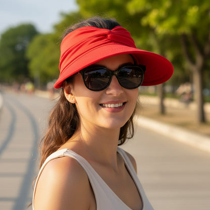 Women's Wide Brim Sun Beach Hat Packable | Sun Protection - Image 4