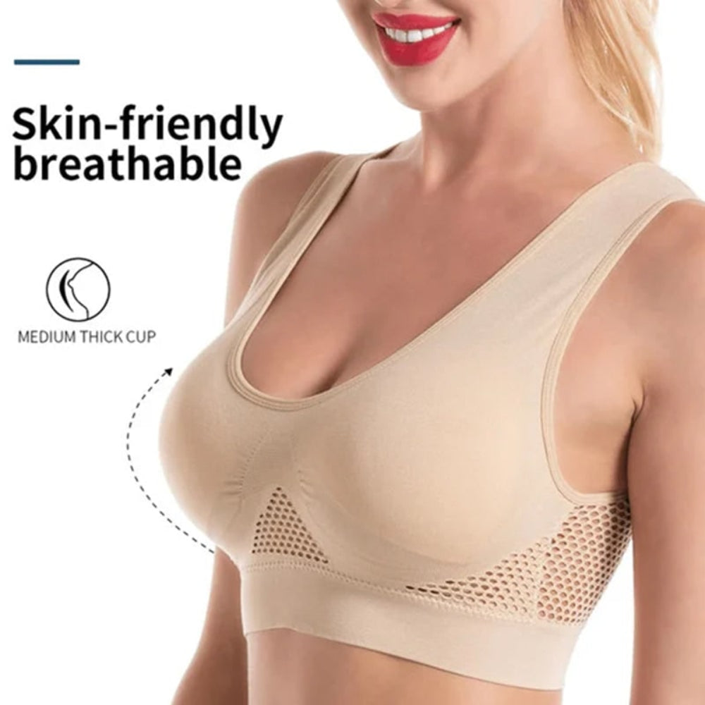 Women's Wireless Bra No Underwire | Support - Image 7