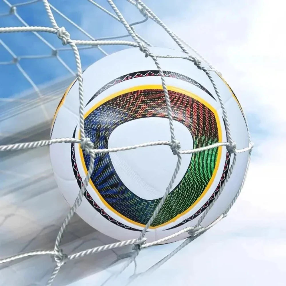 Pallone da calcio resistente taglia 5 in PU per allenamento e partite all'aperto