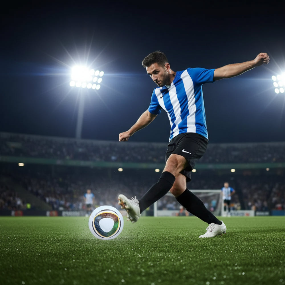 Pallone da calcio resistente taglia 5 in PU per allenamento e partite all'aperto